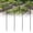 4, variant on Garden Stakes for Netting, Heavy Duty Metal Garden Poles for Netting Support, Black Powder Coated Steel Frame for Fencing, Plant & Crop Protection(4 Pack,5.4 ft)
