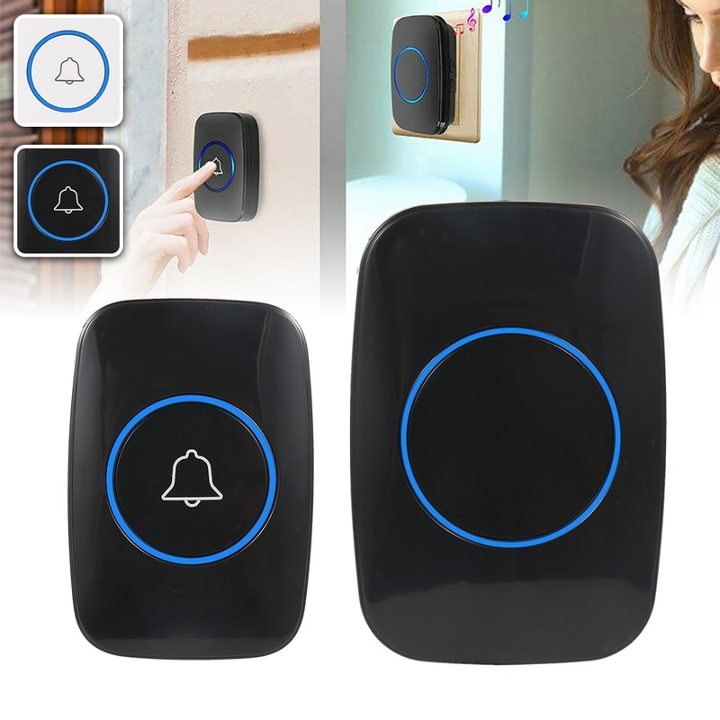 Willstar Wireless Doorbell Batterypowered Doorbell with 1 Transmitter