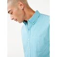 thumbnail image 3 of Free Assembly Men's Everyday Button-Down Shirt with Short Sleeves, 3 of 5