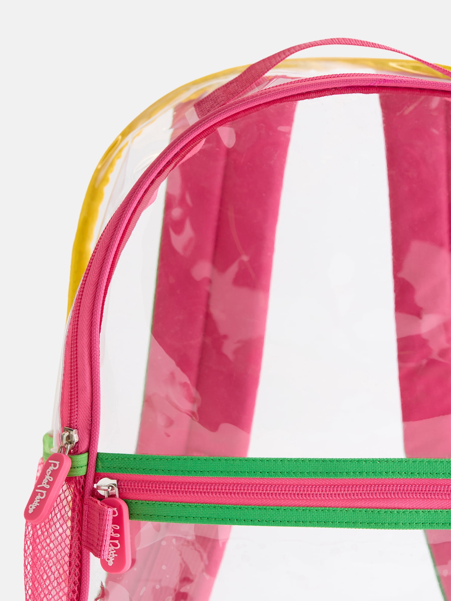 Packed Party Girls Confetti Clear Backpack and Lunch Box Set