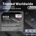 thumbnail image 6 of 643A Q5953A Toner Cartridge Compatible for 643A Magenta Toner Cartridge for Printer, 6 of 7