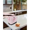 thumbnail image 3 of Pink Bow Small Toaster Cover 2 Slice, Kitchen Appliance Covers, Cute Watercolor Girls Cartoon Luxury Toaster Oven Cover with Loop, Bread Machine Cover Polyester Dust Cover Protection, 3 of 4