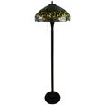 thumbnail image 4 of Tiffany Style 2 Light Dragonfly Floor Lamp - 62" Tall, 4 of 4
