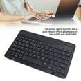 thumbnail image 3 of Rechargeable  Keyboard, Portable  Keyboard Sleep State Long Battery Life 10 Inch  for Phone Black,White, 3 of 7