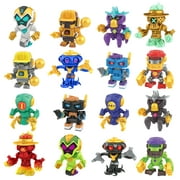 Treasure X Robots Gold - Mini Robots To Discover. Remove The Rust, Build Your Bot, 16 To Collect. Will You Find Real Gold Dipped Treasure?, Boys, Toys For Kids, Ages 5 , Colors And Styles May Vary