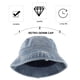 thumbnail image 2 of BRIGHTFUFU 1pc sombrero de cucharón sombrero de algodón retro denim gorra verano sombrero de sol al aire libre cabeza, 2 of 7