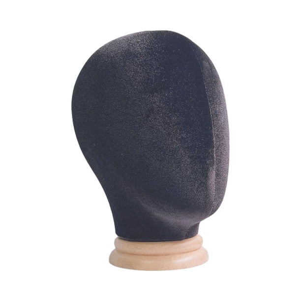 Soporte de postizo para exhibición de peluca Yuyangstore negro