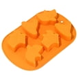 thumbnail image 1 of TIELUTT Silicone Pumpkin Chocolate Baking 2025 Mini Pumpkin Silicone Baking Halloween Pumpkins Candy Silicones Small Cake Stacking Baking Racks Candy Makers Chocolate Candy Melts and Small Foil Pans, 1 of 4