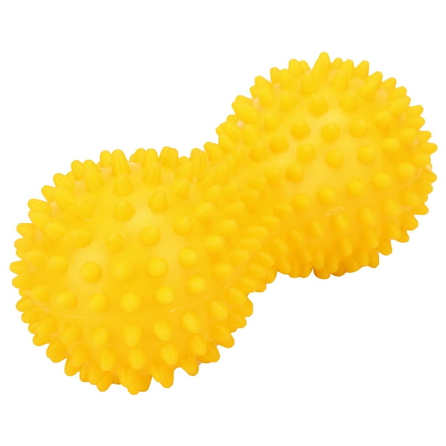 Bola de la yoga de la aptitud, operación suave de la bola del masaje del cacahuete de la bola de la fascia de la bola del masaje del PVC