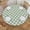 Daisy Love Sage Green, variant on Ferns Sage Green Round Fitted Table Cloth Cover, Round Fitted Tablecloth with Elastic, Table Cloth RoundCover, Elastic Tablecloth for RoundTables, Fits 36" - 44" Tables, Small