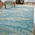 thumbnail image 2 of 5â€™ x 8â€™ Blue Sage Impressionistic Ocean Area Rug, 2 of 7