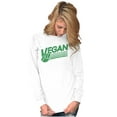 thumbnail image 4 of Vegan Peace Love Hippie Herbivore Long Sleeve TShirt Men Women Brisco Brands X, 4 of 5