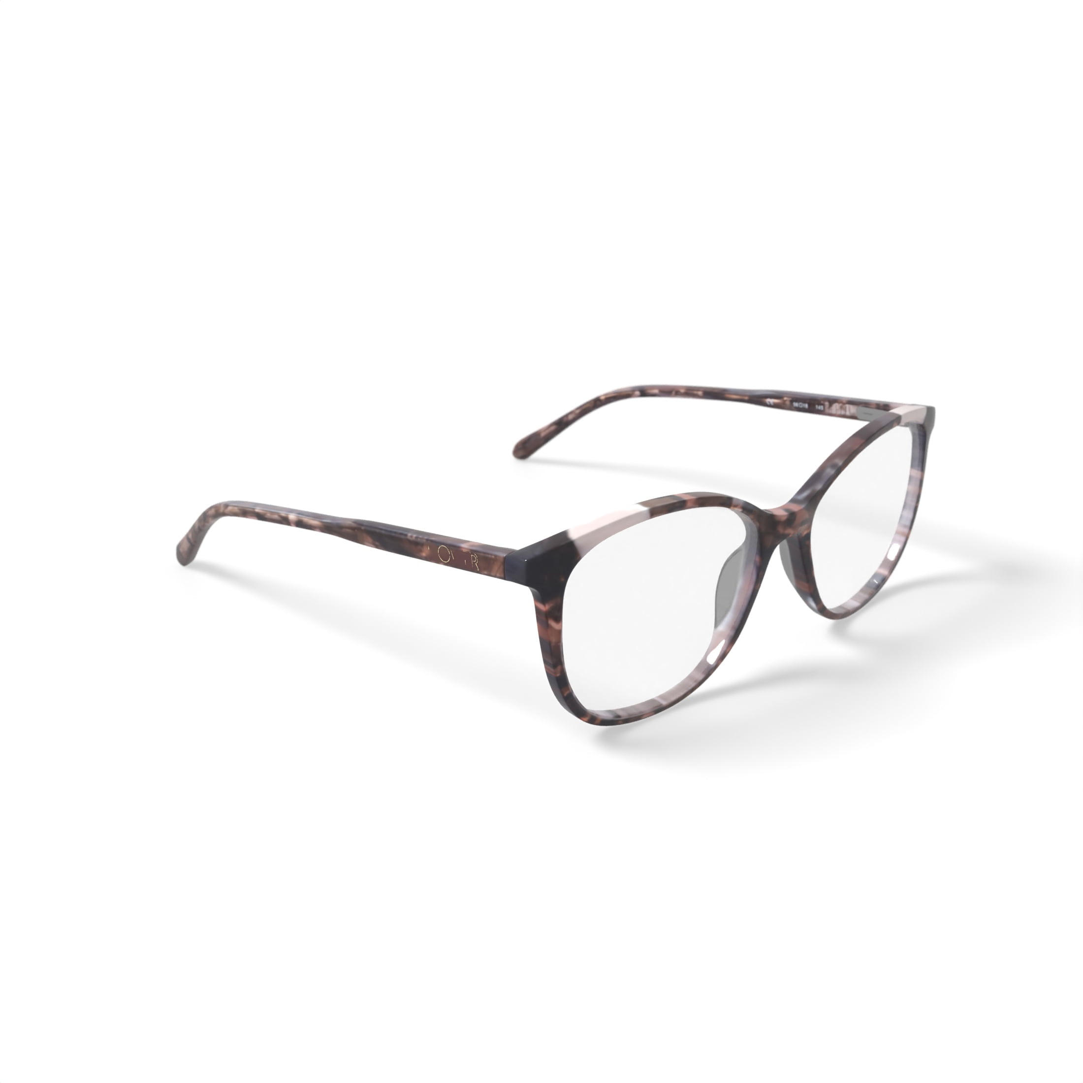 Flower Women's FLR6058 Prescription Eyeglasses with Case, Tortoise