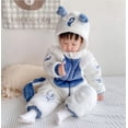 thumbnail image 1 of Mono para bebé, pijama, mono de invierno para bebé, mono suave para bebé, mono cálido para recién nacido, logra más, 1 of 10
