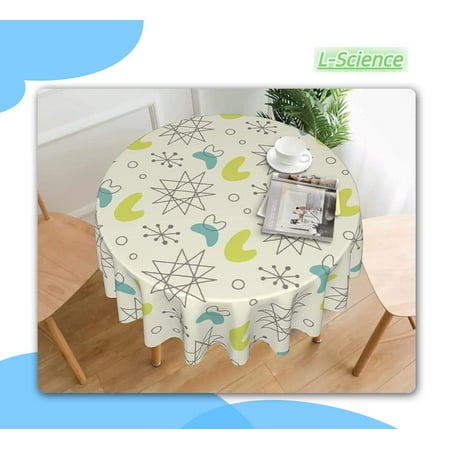 

Mid Century Modern Partten Table Cloth