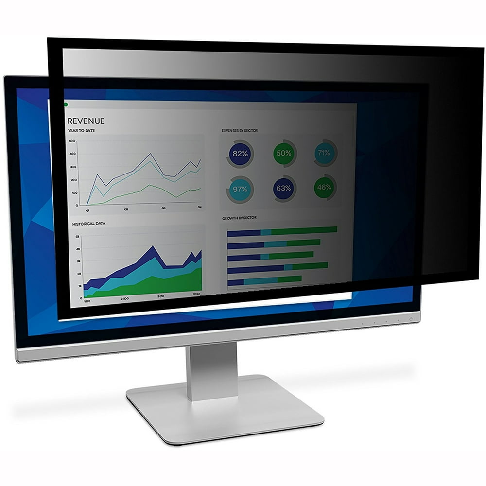 3M Framed Privacy Filter for 20" Widescreen Monitor
