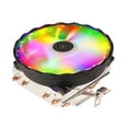 thumbnail image 2 of CIYISON RGB Cooling Fan PC Radiator for LGA 1150 1151 1155 1200 1700 2011 X79 X99 AM3, 2 of 9