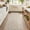 Light Flax Beige, variant on Entryway Rug 2x6 Modern Bordered Runner Rug Washable Kitchen Runners for Hallway Non-Slip Low-Pile Soft Carpet Floral Print Bathroom Mat for Bedroom Laundry Room, Yellow