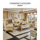 thumbnail image 2 of Villa European style sofa luxury living room all solid wood luxury crown carved white first floor leather sofa large apartment My Lux Decor Round, 2 of 11