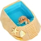 thumbnail image 2 of Cuenco de agua para cangrejo ermitaño con rampa para trepar • Adorno de resina para acuario • Diseño de vieira falsa • 3,9x3,9x2,7 pulgadas • Seguro para cangrejos, reptiles y pequeñas mascotas, 2 of 5