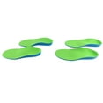thumbnail image 4 of 2 pares de plantillas ortopédicas acolchadas para zapatos con soporte para el arco plantillas de zapatos de espuma de PU para hombres y mujeres 24 cm 38 tamaño azul verde, 4 of 12