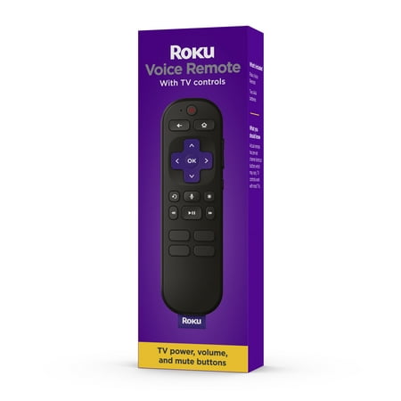 Roku Voice Remote (Official) for Roku Players, Roku Audio, and...