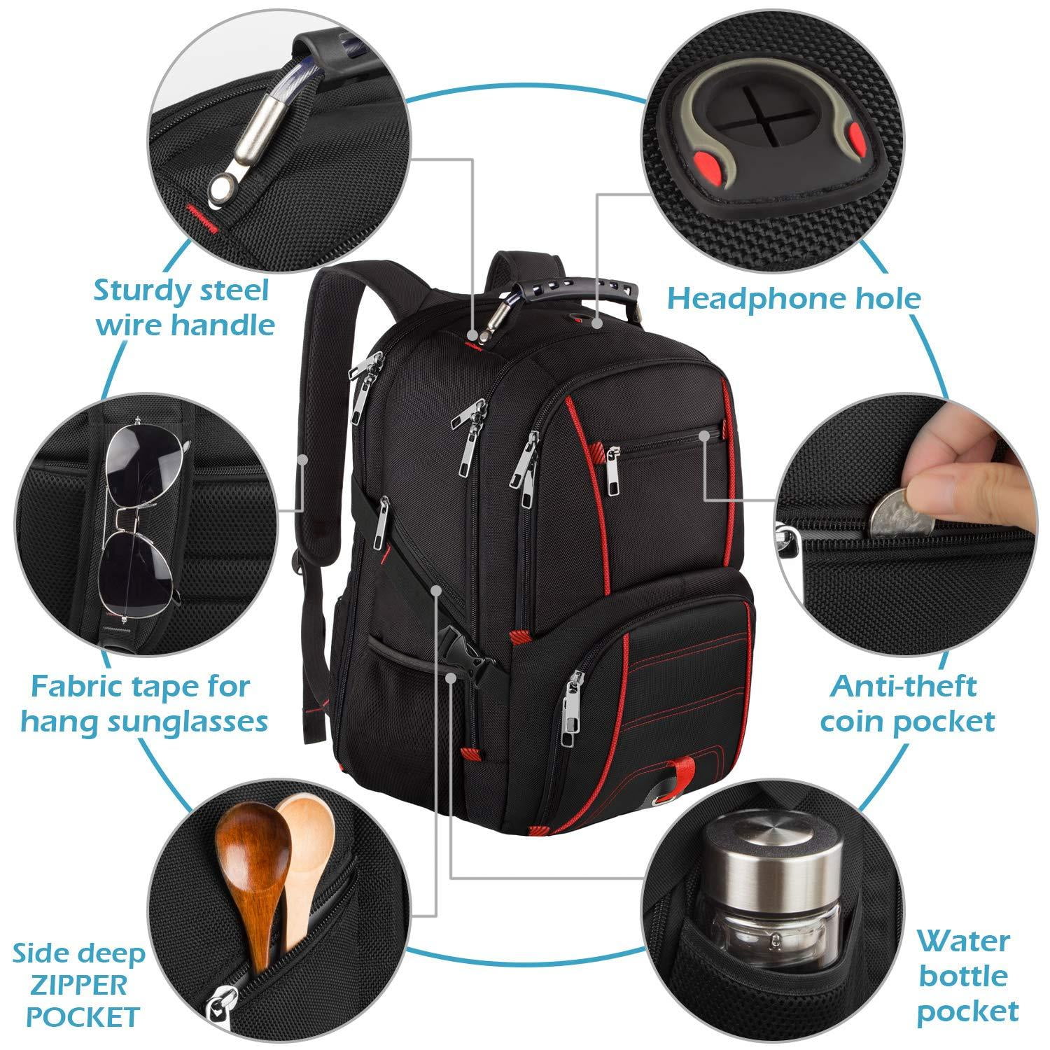 Bag with RFID Protection System Bunker Laptop Backpack School Business Travel 15.6 Water Repellent Takayama Double Padding Laptop Backpack Black 