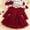 Red, variant on Toddler Girl Christmas Dress Crew Neck Long Sleeve Dress Girls Winter Dress Baby Christmas Outfit 2-3 Years Girls Dresses