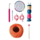 thumbnail image 2 of Juego de telar de madera práctico para tejer, agujas de crochet, kit para tejer suéteres DIY B, 2 of 9