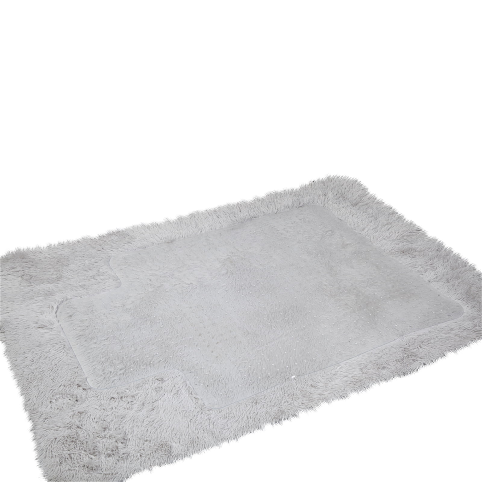 90 x 120 x 0.2cm PVC Home-use Protective Mat for Floor Chair Transparent