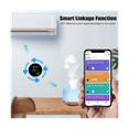 thumbnail image 3 of Thermomètre de Chambre WiFi Hygromètre Intérieur : Moniteur de Température et d'Humidité Intelligent avec Affichage Rétroéclairé LED, 3 of 6