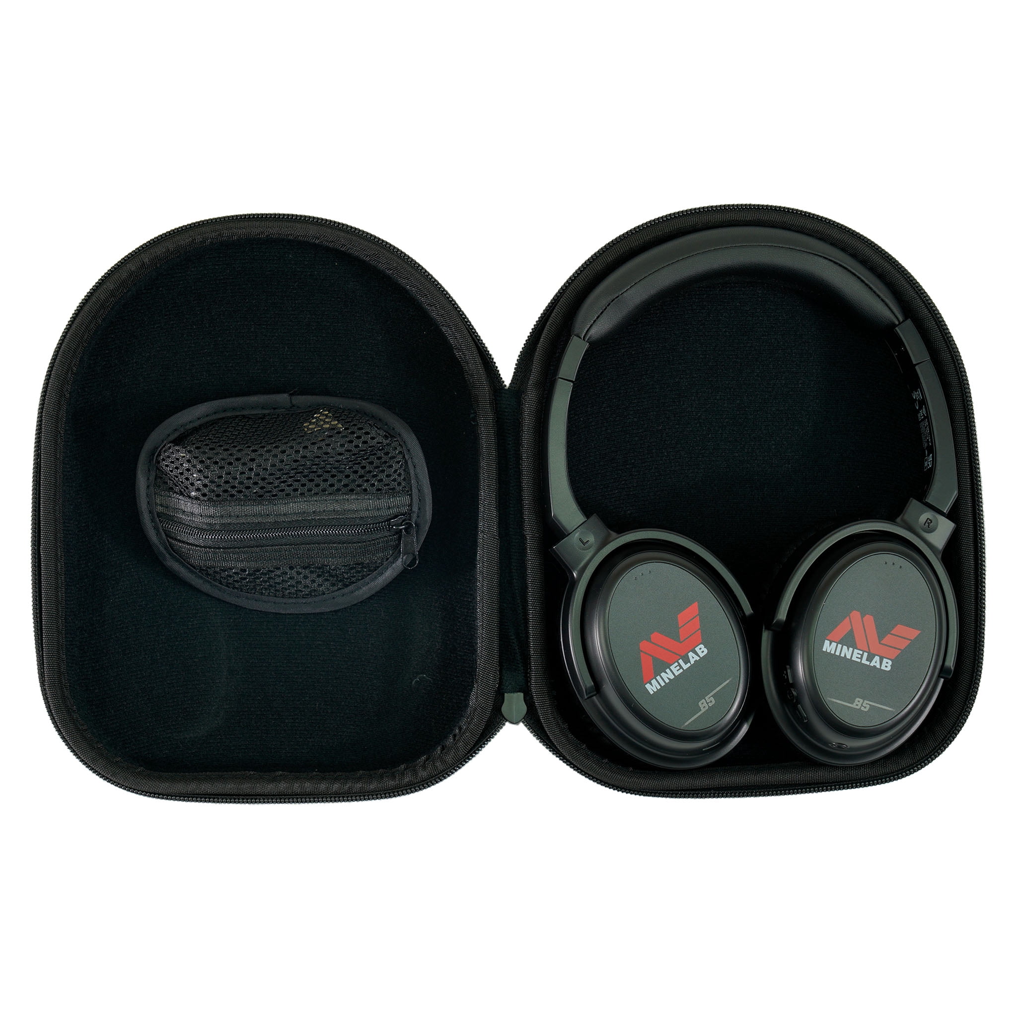 Minelab True Wireless Bluetooth On-Ear Headphone, Black
