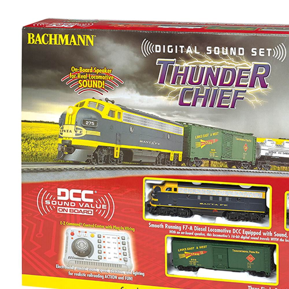 bachmann thunder chief train set