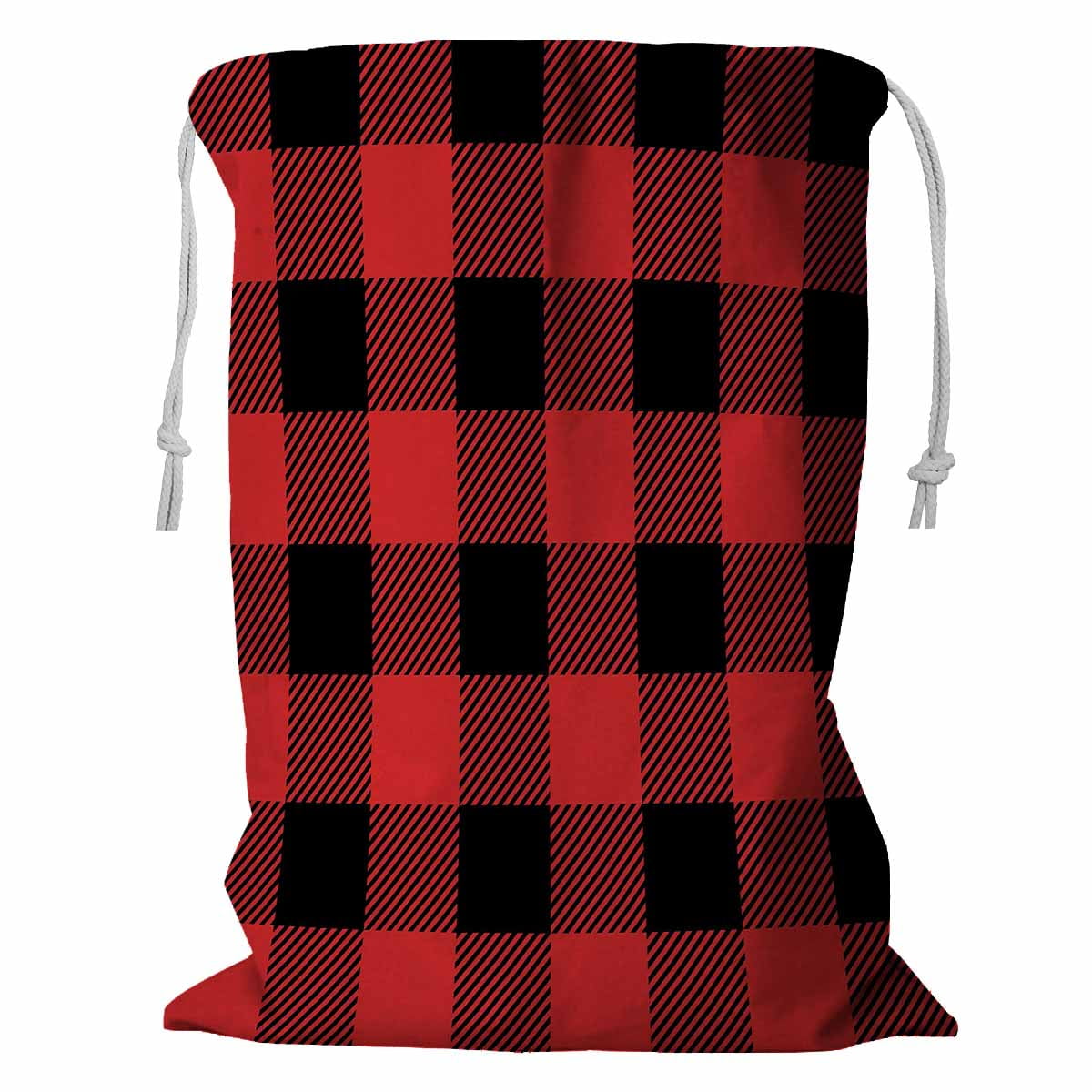 Tartan Red Plaid Laundry Basket