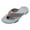 Grey, variant on Ediodpoh Men Summer Casual Outside Wear Beach Breathable Flip Flops Clip Toes Big Size Flat Bottom Slippers Sandals Slippers for Men Black 10