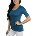 thumbnail image 3 of ToBeInStyle Women's Classic Loose Knit Tee, 3 of 5
