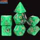 thumbnail image 2 of Dados poliédricos de 7 piezas para juego de mesa, dados digitales acrílicos para fiestas, entretenimiento, juegos de mesa, dados DND para correr, 2 of 4