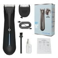thumbnail image 4 of Clearance! Sensitive Skin Personal Hair Trimmer for Women and Men Manscape/Bikini Trimmer Groin Trimmer for Body Hair with Light Travel Size, 4 of 9