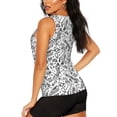 thumbnail image 3 of Fotbe winter Ski Element Blusas Sin Mangas para Mujer – Estilo Casual, Corte Suelto, Slim-Fit, Cuello Redondo Deportivo, Tops de Verano para Gimnasio y Yoga-Medium, 3 of 7