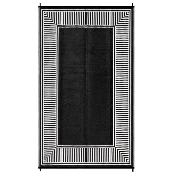 Accreate Outdoor Rug for Patio Plastic Rug Waterproof Reversible Mat Lightweight Foldable Carpet Easy Clean Large Rugs for Patio Porch Backyard Camping RV Beach Balcony Deck