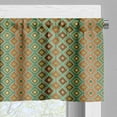 thumbnail image 5 of Ambesonne Earth Tones Valance & Curtain, Retro Folk Accents, 55"x30", Multicolor, 5 of 6