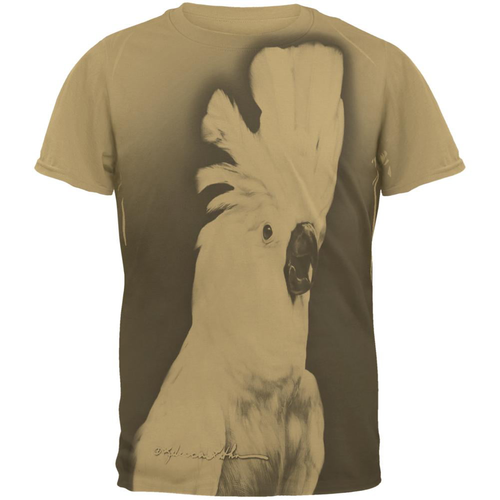 Cocky Cockatoo Mens Soft T Shirt