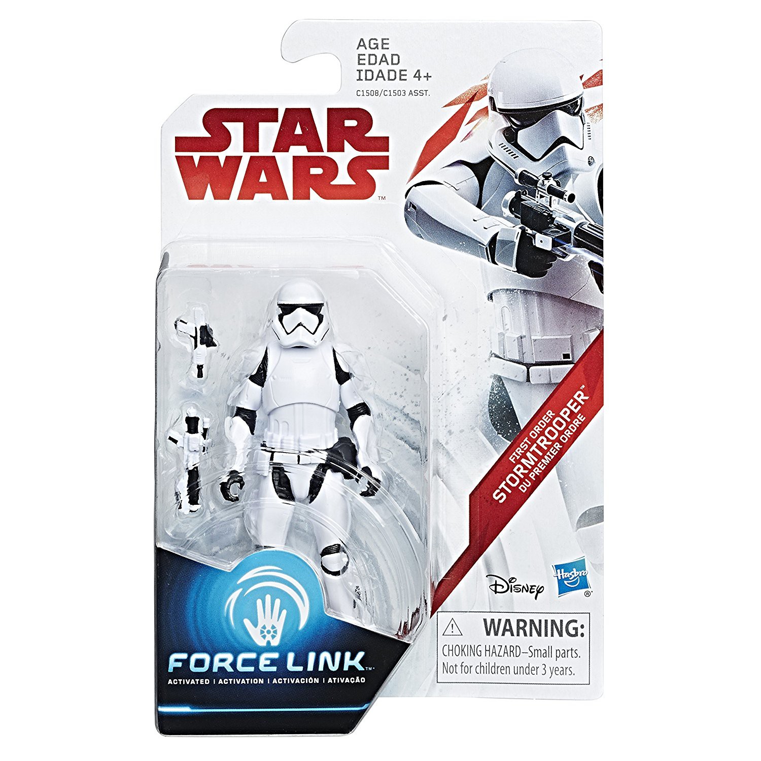 Star Wars First Order Stormtrooper Force Link Figure