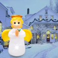 thumbnail image 3 of Ángel inflable navideño IKNHYEG para decoración exterior 150 x 150 cm, 3 of 7