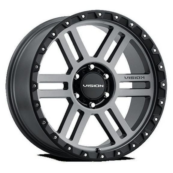 17x9 Vision 354 Manx 2 Satin Grey Wheel 5x150 (12mm)