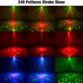 RGB Disco Light DJ LED Laser Stage Projector Sound Party Lights Strobe