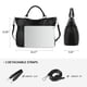 thumbnail image 5 of Kattee - Bolso de mano de piel auténtica suave para mujer, bolsos y bolsos de mano, Negro -, Large, Bolso, 5 of 5