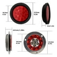 thumbnail image 4 of Applicable to 4 x 24V LED Tail Light, Reverse Brake Light, 4 of 7