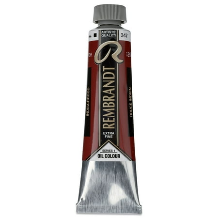 - Rembrandt Artists' Oil Color - Indian Red, 40 ml tube