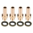 thumbnail image 4 of Oil Cooler Fittings Plug,4Pcs Motorcycle Oil Cooler Oil Cooler Screw Adapter Hollow Screw Adapter Enhanced Features, 4 of 8